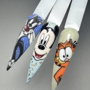Taller Nail Art Caricaturas Nivel 1